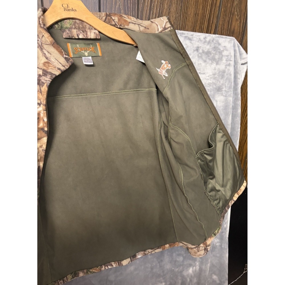 Scent-Lok Carbon Alloy Men's 2XL Regular Full Zip Camo Polyester Jacket - Picture 5 of 16